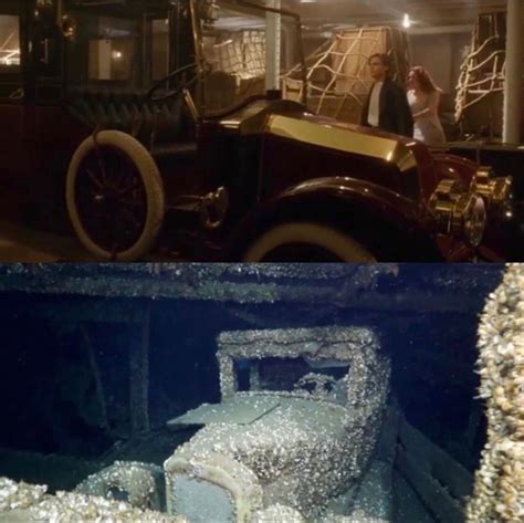 Is the car in Titanic real?