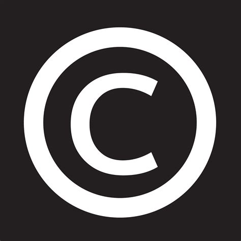 Is the copyright symbol C or R?