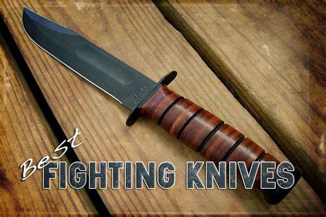 Is the fighting knife better than the combat knife?