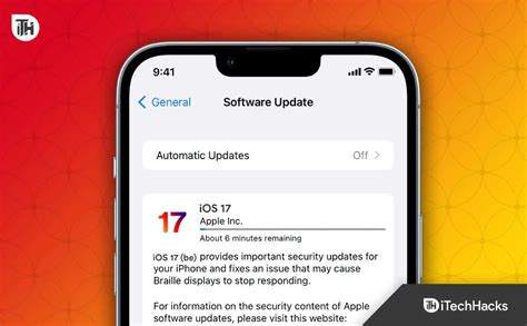 Is the iOS 17 update safe?