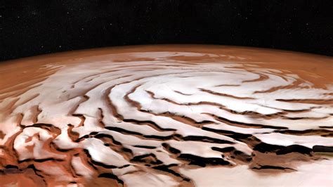 Is the ice on Mars real?