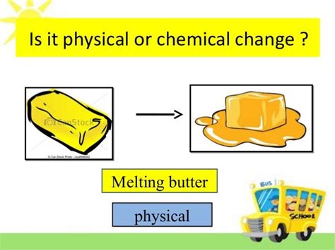 Is the melting of cheese a physical change?