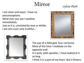 Is the mirror cruel or truthful?
