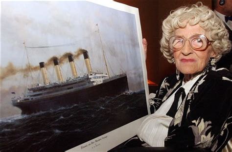 Is the old lady in Titanic a real survivor?