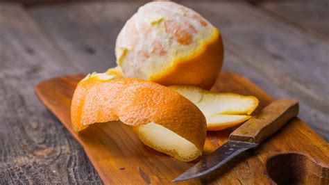 Is the orange peel healthier than the orange?