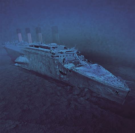 Is the real Titanic still underwater?