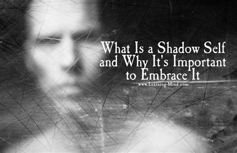 Is the shadow self real?