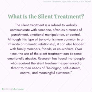 Is the silent treatment gaslighting?