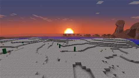 Is the sun in Minecraft North?
