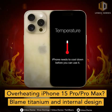 Is the titanium iPhone overheating?