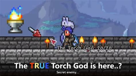 Is the torch god real in Terraria?