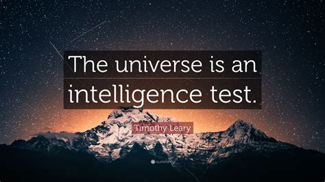 Is the universe intelligent?