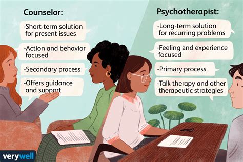Is therapy better than counseling?