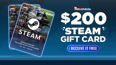 Is there $200 steam card?
