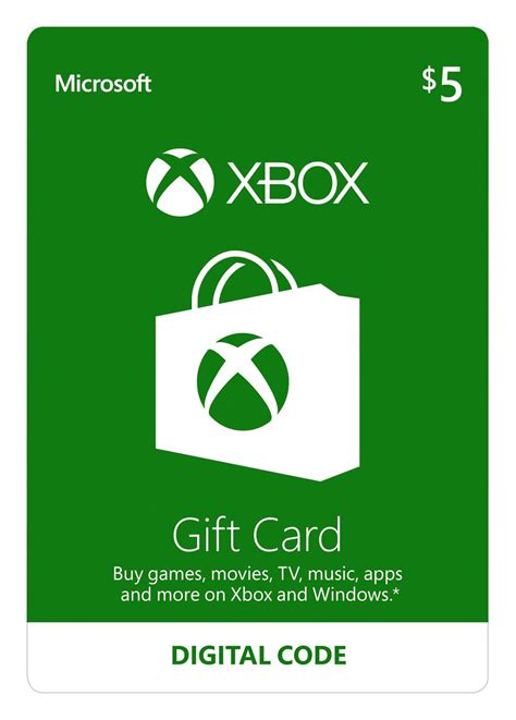 Is there $5 Xbox Gift Card?