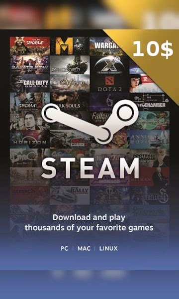 Is there 10 € steam card?