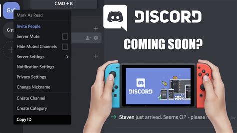 Is there Discord on switch?