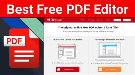 Is there a 100% free PDF editor?