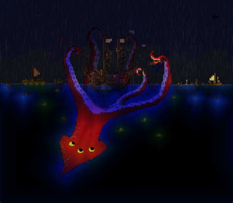 Is there a Kraken Terraria?