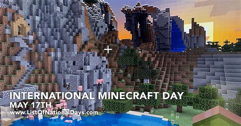 Is there a Minecraft day?