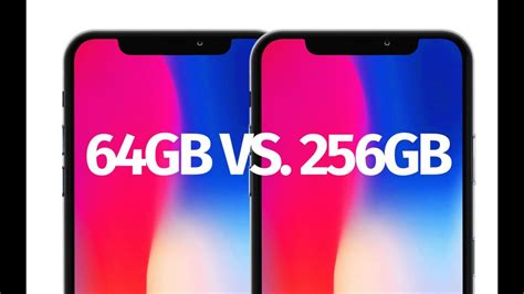 Is there a big difference between 64GB and 256GB?