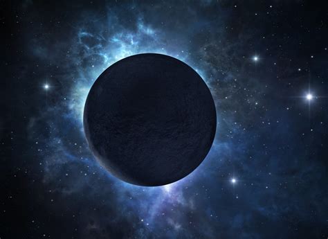 Is there a black planet?