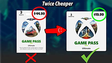 Is there a cheaper way to get game pass?