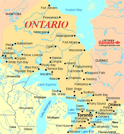 Is there a city called Ontario Canada?