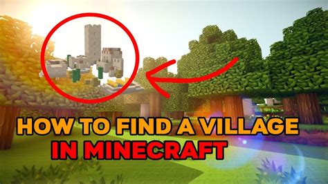 Is there a command to find a village?