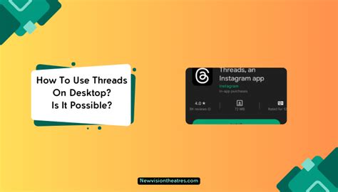 Is there a desktop version of threads?