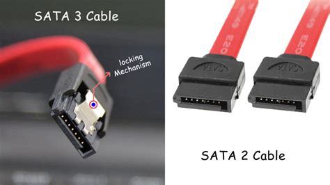 Is there a difference between SATA 2 and SATA 3 cables?