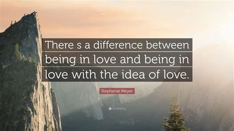 Is there a difference between being in love and just loving?