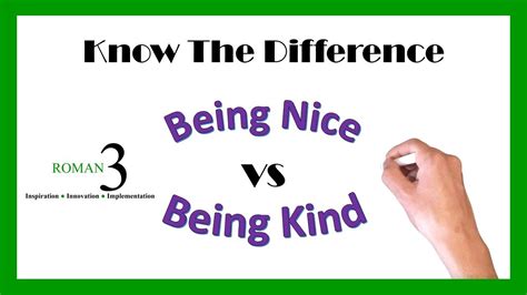 Is there a difference between nice and good?