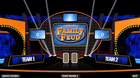 Is there a family feud template on PowerPoint?