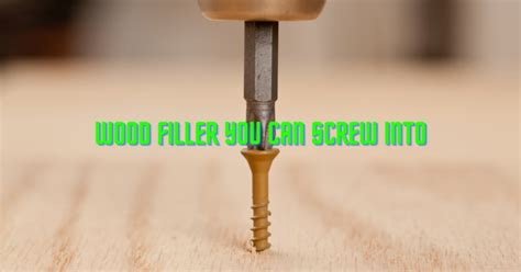 Is there a filler you can screw into?