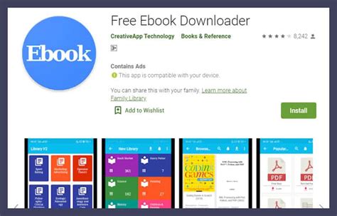Is there a free eBook app?