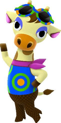 Is there a giraffe in Animal Crossing?