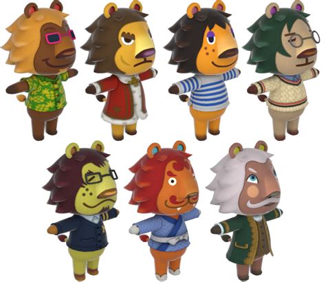 Is there a lion in Animal Crossing?