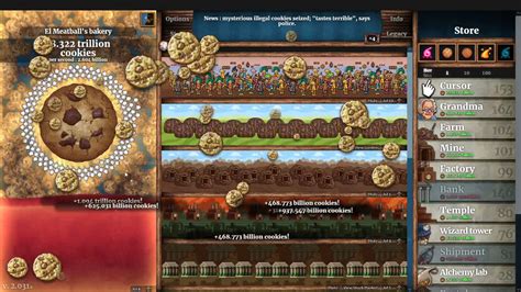 Is there a lore in Cookie Clicker?