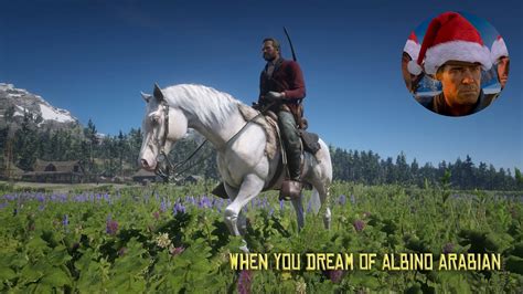 Is there a male white Arabian RDR2?