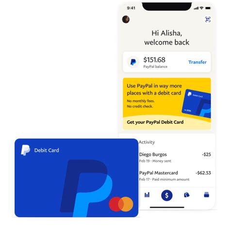 Is there a monthly fee for PayPal debit card?