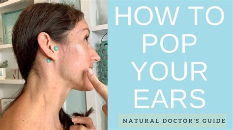 Is there a pressure point to unclog ears?