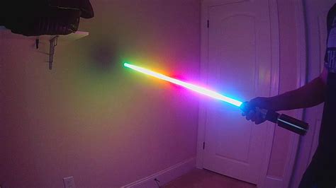 Is there a rainbow lightsaber?