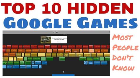 Is there a secret game in Google?