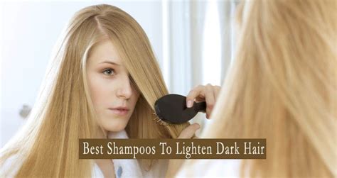 Is there a shampoo that lightens hair?