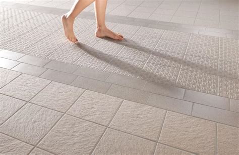 Is there a slip resistant tile?