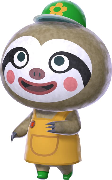 Is there a sloth in Animal Crossing?