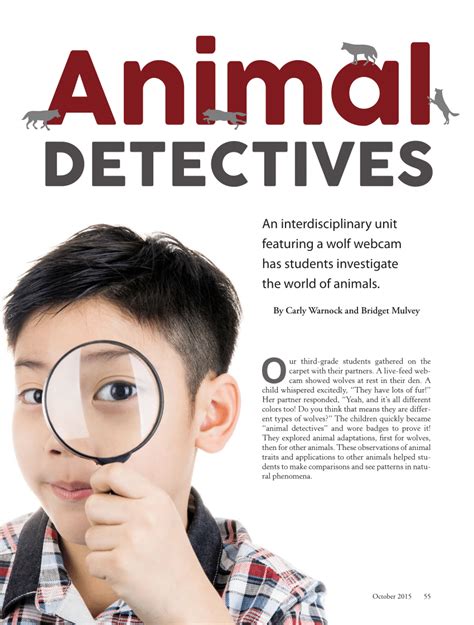 Is there a such thing as an animal detective?