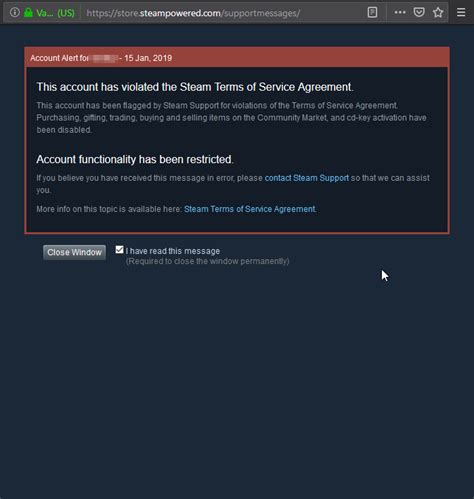 Is there a trade ban on Steam?