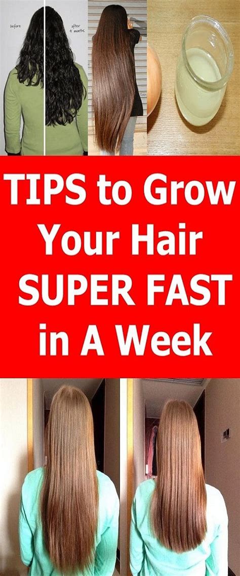 Is there a trick to make your hair grow faster?